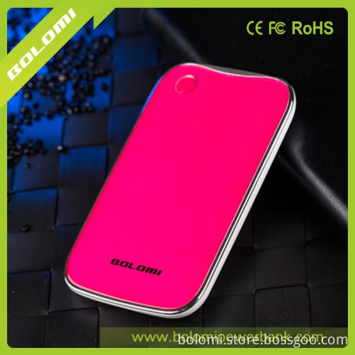 Hot selling Power Bank 5000 mAh Mini portable 5V 1A 1 USB port mobile phone charger | usb travel charger phone accessory.